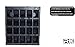 RK-RCR45 Loading Dock Rubber Curb Ramp- Set of 4