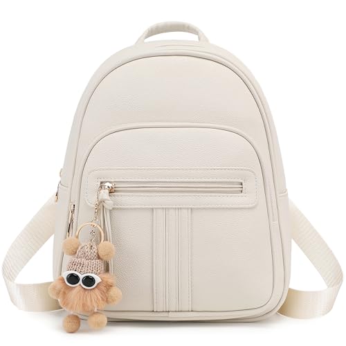Mini sac à dos femme BAGOK en similicuir structuré haut de gamme