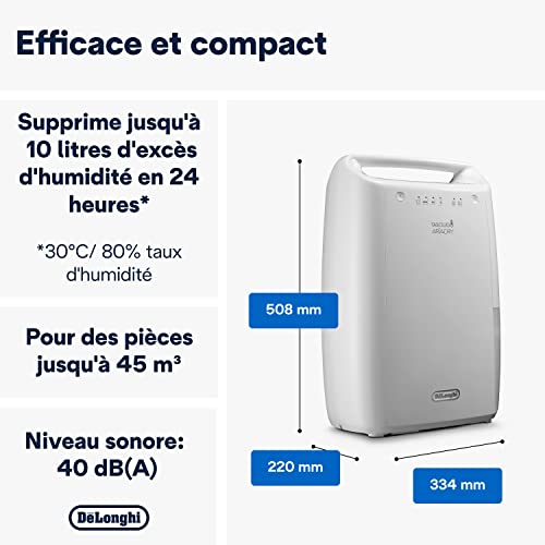 Delonghi DEX210 Déshumidificateur - vue 3