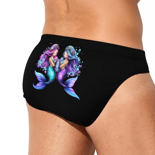 Mermaides Men's Swim Trunks Briefs Swimsuit Swimwear Bathing for Underwear Beach4