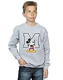 Disney Boys Mickey Mouse Classic M Sweatshirt 7-8 Years Sport Grey