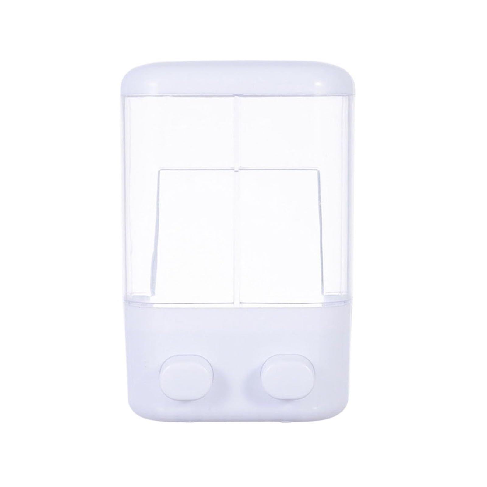 Soap Dispenser, Wall Mounted Manual Press Soap Dispenser 500ml/1000ml Non-punching Bathroom(1000ml)