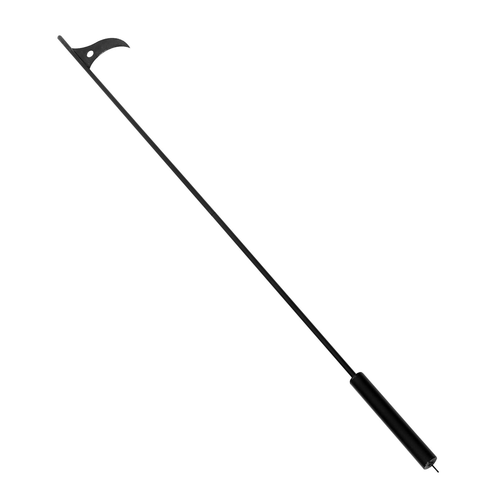 Healeved Attizzatoio per Stufa Manico Acciaio per Uso Domestico e Campeggio Attizzatoio Multifunzione per Barbecue e Braciere