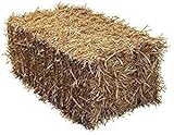 Shorefields Wheat Straw Full Bale 15-18kg- Animal Bedding for Horses, Rabbits, Guinea Pig - Low Dust Full Hay Bale - Comfortable & Soft Bedding for Pets