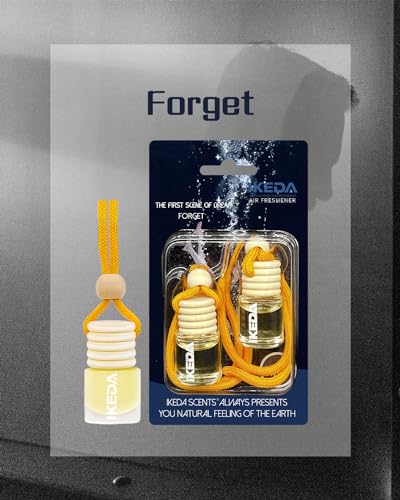 Image of ikeda fragrance Car Air Freshener, 2pcs 4ml Car Scents,45-Days Keep Fragrance,Automotive Hanging Diffuser Bottles,Remove Auto Odor Long-Lasting Fresh Air for Home Deodorizer
