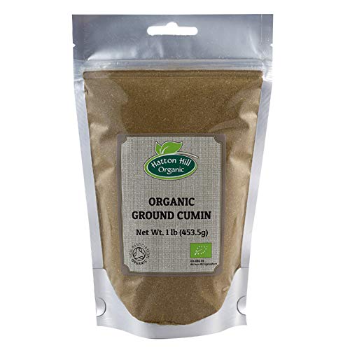 Organic Ground Cumin (Powder) - 1lb - Premium Quality, Certified Organic by Hatton Hill Organic Organic Ground Cumin (Powder) - 1lb - Premium Quality, Certified Organic by Hatton Hill Organic