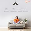 Orient Electric 9W High Glow LED bulb| 180-degree wide beam angle| Voltage surge protection up to 4 kV| 6500K, Cool White| B22d base| Made in India| Pack of 4 #4