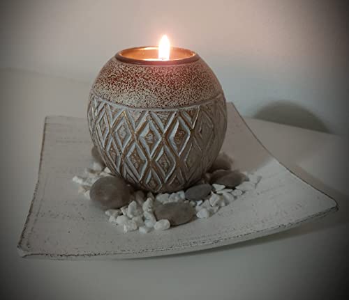 Locker - Ciotola decorativa con portacandele e