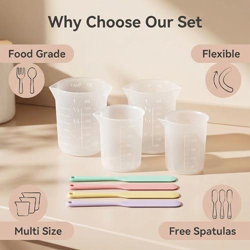 Set de Vasos de Silicona para Derretir Chocolate, 8 Piezas miniatura 6