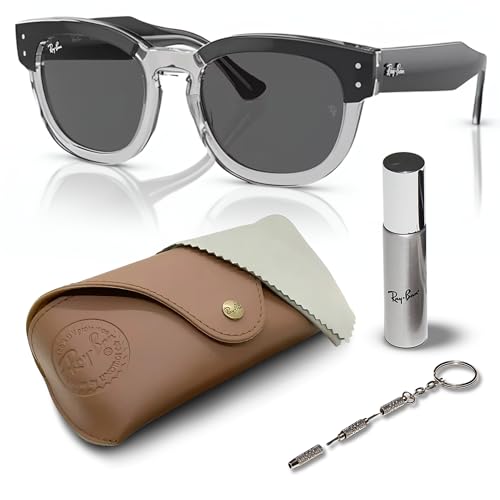 Ray-Ban RB0298S MEGA HAWKEYE Square Shaped Sunglasses for Men & Women with Official RAYBAN Eyewear Kit