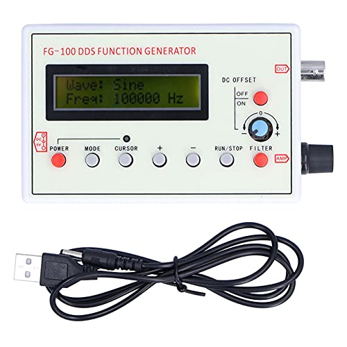 Generador de señal DDS multifunción portátil con alimentación flexible de DC 3.5-10V 6