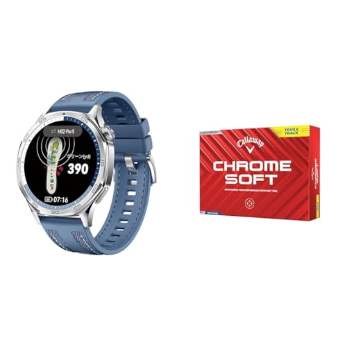 ySt{[ZbgzHUAWEI WATCH GT 5 46mm u[ X}[gEHb` Stir@\ 14Ԏobe[ iOS/AndroidΉ+ LEFC(Callaway) St{[ CHROME SOFT YLW 24 T