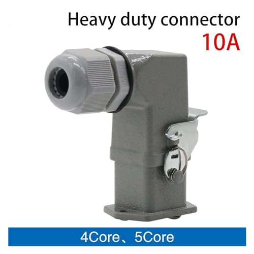 Conector resistente 4 y 5 núcleos 10A 250V miniatura 7