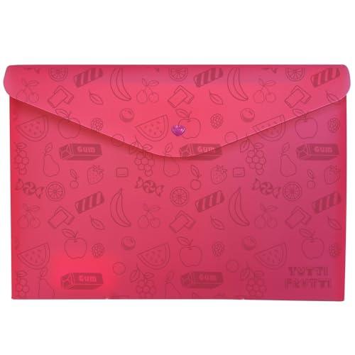 Dello - Envelope com Botão A4 Aromas, 0015.06.0030, Tutti-Fruti