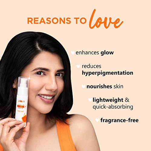 Plum Vitamin C Fragrance-Free Vegan Moisturizer with Mandarin For Glowing Skin, Hyperpigmentation & Dull Skin, Improves Uneven Skin Tone & Elasticity - Image 5