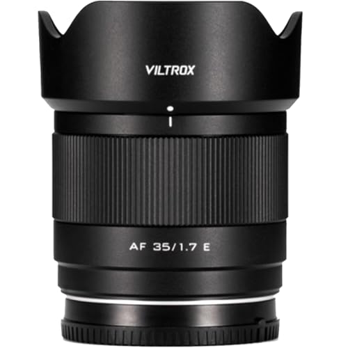 Image of VILTROX 35mm f1.7 E, 35mm f /1.7 e-Mount APSC AF Lens for Sony e Mount, Autofocus Lens Large Aperture Prime Lens for Sony e Mount a7cr a7cii a7c a6700 zv-e100 a6600 a6400 a7iv a7iii