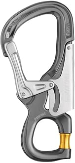 Petzl EASHOOK Open Carabiner (Gray)