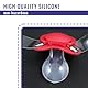 Kutocesy Silikon Mundknebel Bondage Nuckel Mouth Gag Schnuller Fetisch Adult Ehepaare Sexspielzeug Spiel Mit Transparentem Halteband BDSM (Pink)