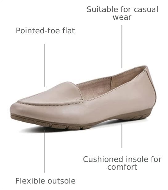 Image of CLIFFS BY WHITE MOUNTAIN Women's Gracefully Tailored Loafer Flat