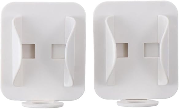 gifthub 2 Adet Beyaz Duvara Monte Elektrikli Di  F r as  Tutucu, Delme Yok Kendinden Yap kanl  Yer ekimi Sens r  Elektrikli Di  F r alar  Braketi Organizat r Banyo Organizat r  Dekoratif Kutu