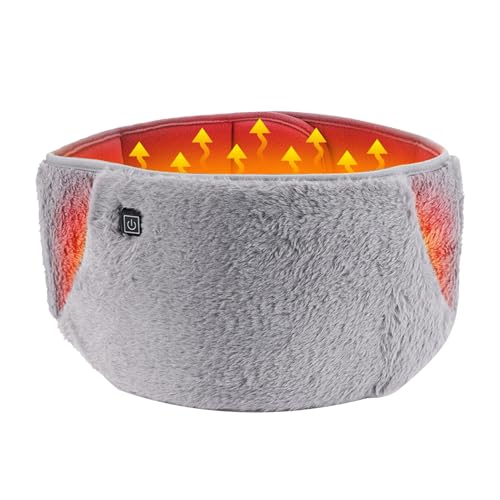 Ceinture chauffante électrique réglable sans fil | Ceinture chauffante avec 3 modes de chauffage pour la taille, les lombaires, l'abdomen