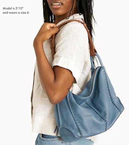 The Sak Los Feliz Hobo Purse - Premium Large Leather Women's Handbag for Everyday & Travel - Durable Purse With Zipper Pocket - Image 3