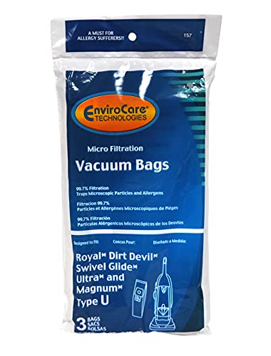 Dirt Devil Type U Vacuum Cleaner Bags