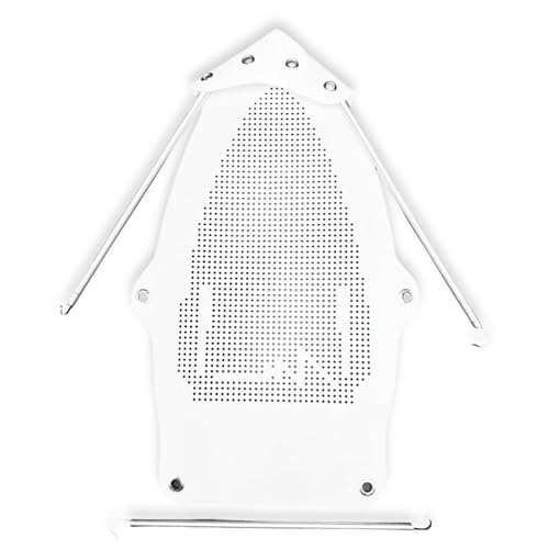 Image of ZENITH Teflon Iron Shoe Cover ES300 flex| Iron Plate Protector for Steam Iron | Heat-Safe Teflon Ironing Shoe, Iron Protection Sheet for Clothes & Laundry Board | White 300 flex