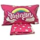 hermet Unicorn, Bettlaken, 100% Baumwolle, Bettlaken, Rosa, Bettlaken, Kissenbezug, 100% Baumwolle, Bettwäsche