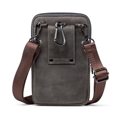 hengwin Genuine Leather Men Cross Body Bag - Image 2