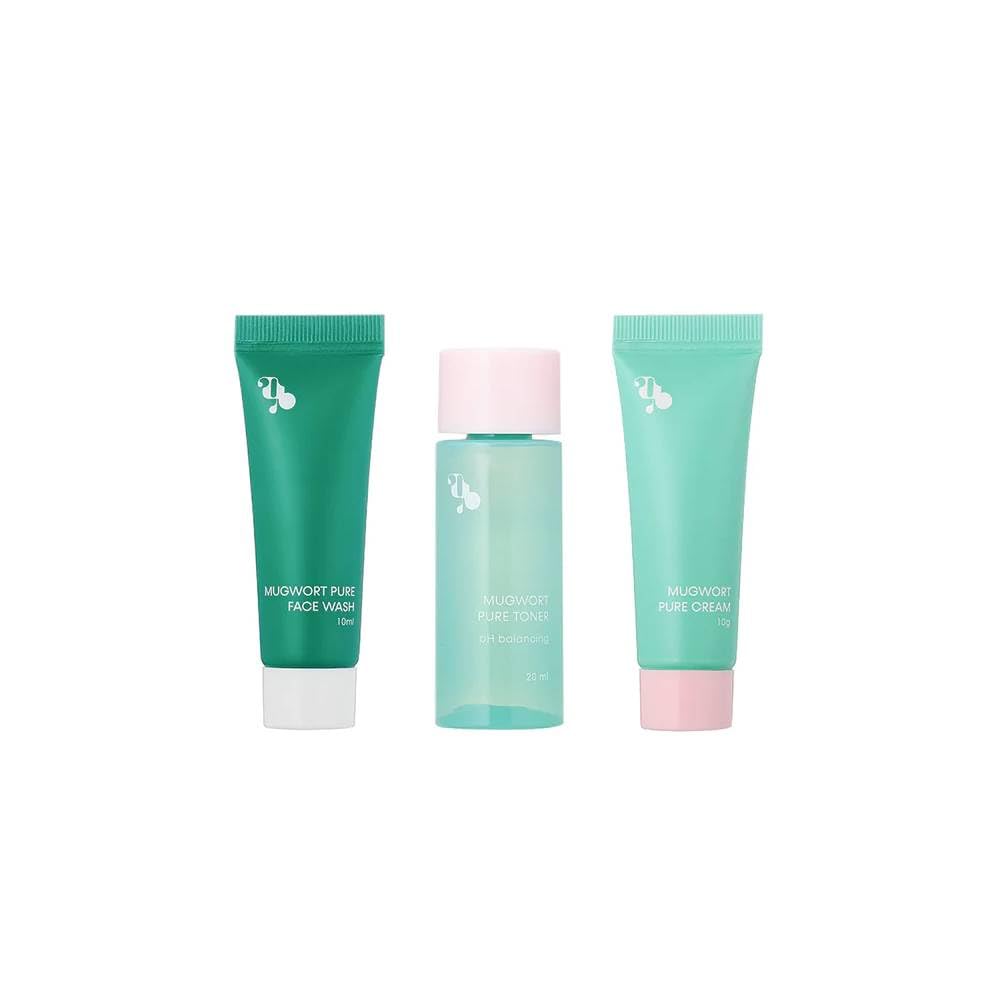 トライアルセット・サンプル MUGWORT PURE TONER&MUGWORT PURE CREAM トライアルセット・サンプル MUGWORT PURE TONER&MUGWORT PURE