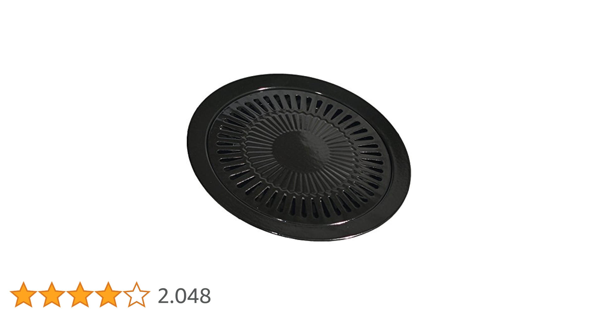 Piastra Griglia Per Fornelli Da Campeggio - Antiaderente 450x240mm, Per Gas, Alluminio