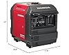Honda Power Equipment EU3000IS 3000W 120V Portable Home Gas Power Generator
