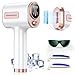 VivaEase Hair Removal Device, IPL Laser Hair Removal System with 9 Adjustable Energy Levels for Legs, Ice Cooling Hair Removal Device with 2 Flash Modes for Women Men, Bikini Area, Face & Underarms