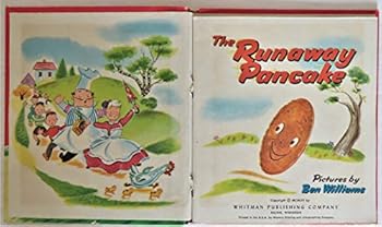 Hardcover The Runaway Pancake. [Whitman Tell-A-Tale Books] Book