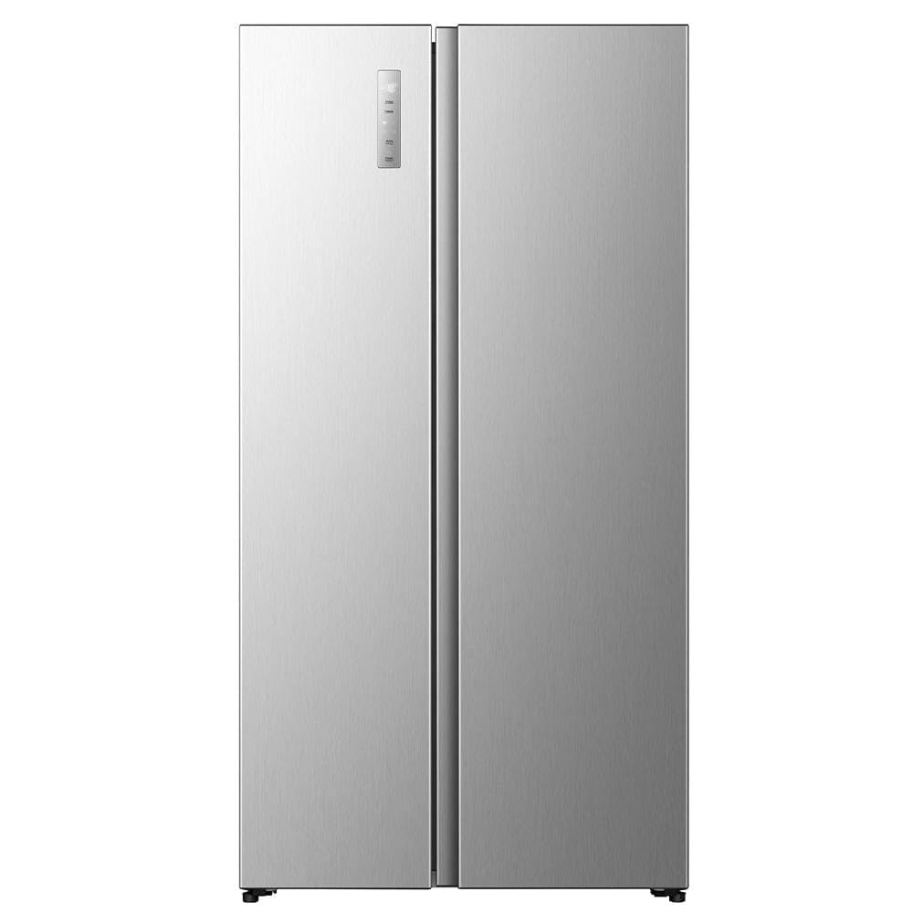 Refrigerador Side by Side Hisense Frost Free com 531 Litros Multi Air Flow 2.0 e Super Freezer Inox - RS3P558 (110V, Volts)