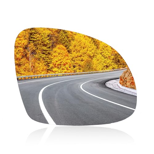 Miroir de rétroviseur chauffant Tiguan côté droit dégivrage glace passager 2009-2017