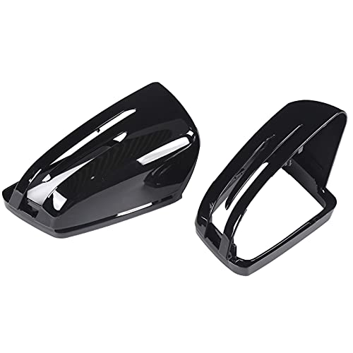 Couvercles de rétroviseurs noirs brillants protection rétro auto Mercedes GLA GLK