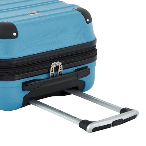 Image of Travelers Club Phoenix Luggage, Blue Moon, 22-Inch Carry-On