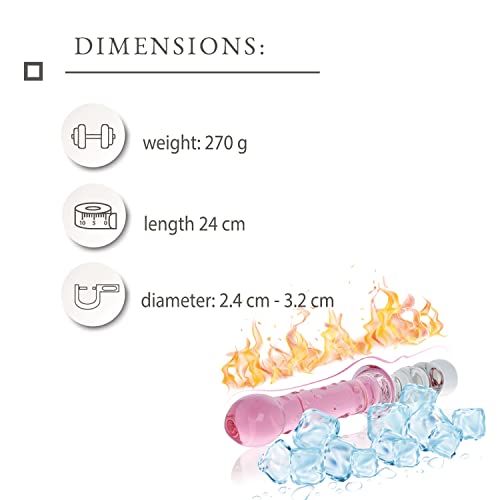 Glas Dildo Glasdildo Glasplug punkt Analplug Butt Plug Masturbation Stimulator SM Spielzeug Sex-Toys Analplug Set Erotik, Sexspielzeug, Frauen G70 – Bild 6