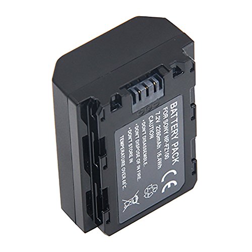 Expresstech @ Reemplazo batería NP-FZ100 FZ100 NPFZ100 2280mAh para Sony Alpha a9 7R III a7 III a7R3 a73