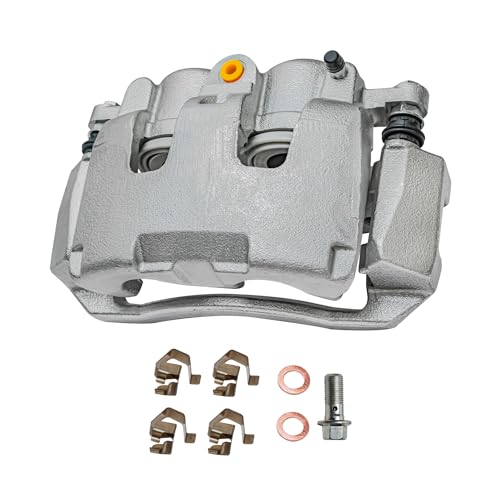 Image of Detroit Axle - Front Left Brake Caliper for 07-09 Dodge Durango