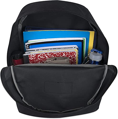 Trail maker Backpack with School Supplies for Kids - 20 Piece Back to School Supplies with 17" Backpack (Black)3