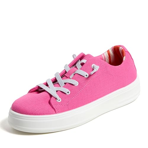 Image of Dearfoams Women's Shoes - Mabel Lightweight Comfortable Easy Slip on Sneaker with Arch Support
