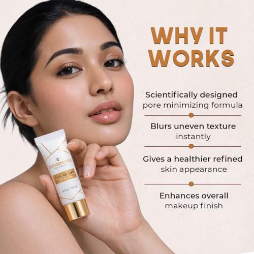 Image of Coloressence 3in1 Moisturizer and Primer for Face, 30ml | All Skin Types | Pore Refiner | Makeup Base | Hydrating, Lightweight, Long Lasting | Pore Minimizer