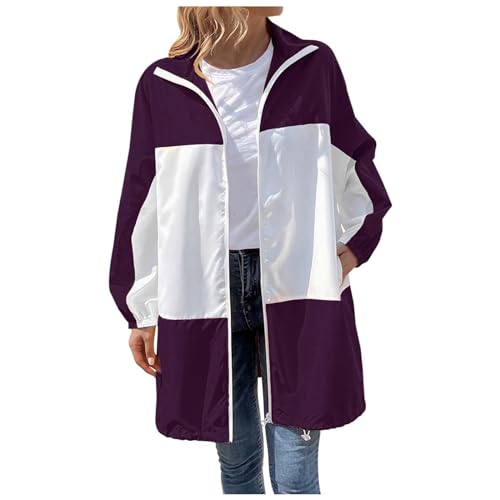 Chubasquero para mujer impermeable y ligero para senderismo