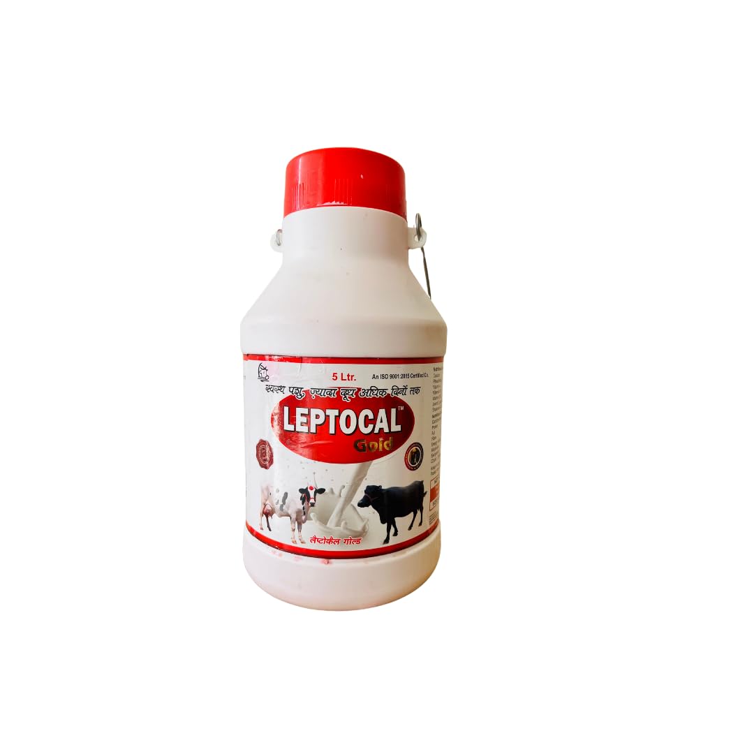 Phoenix Leptocal Gold | Liquid Supplement of Calcium,Phosphorus,Vitamin D3,B12,A,H,LEPTADENIA & SHATAVARI for Animals (5 litre) (B0D1FZHHD2) Amazon Price History, Amazon Price Tracker