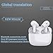 Translator Device Smart Voice Translator Earbuds, 84 Language Translator Wireless Bluetooth Instant Voice Translation Device with APP, Translator Earphone for Business Travel Learning