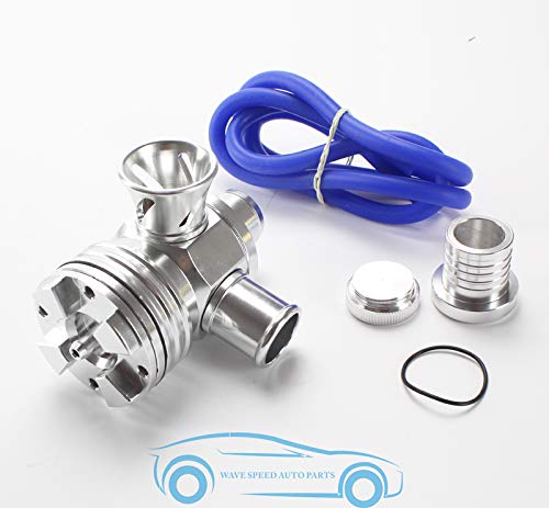 AUTOMOTIVE TURBO BOOST BLOW OFF VALVE FOR VW GTI JETTA AUDI 1.8T 2.7T CAR MANIFOLD ABSOLUTE PRESSURE RELEASE PARTS VEHICLE REFIT PARTS INTAKE AIR RELEASER VALVE AUTO RACING REFIT PARTS (SILVER) - Thumbnail 2