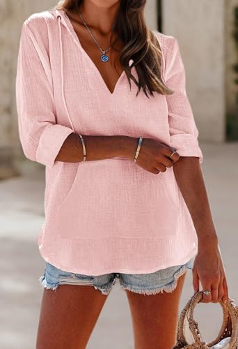 Camisa de playa para mujer Ebifin ideal para tardes de piscina 7